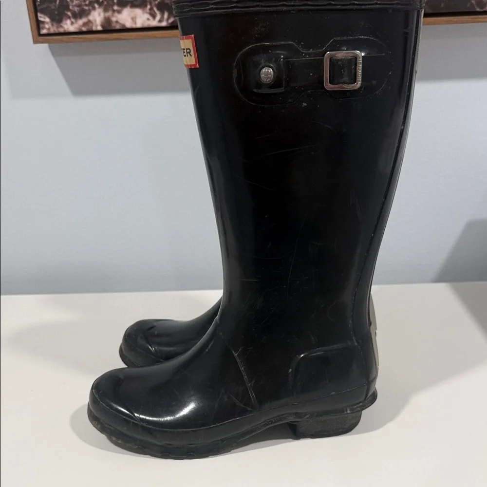 Hunter Classic Black Waterproof Boots